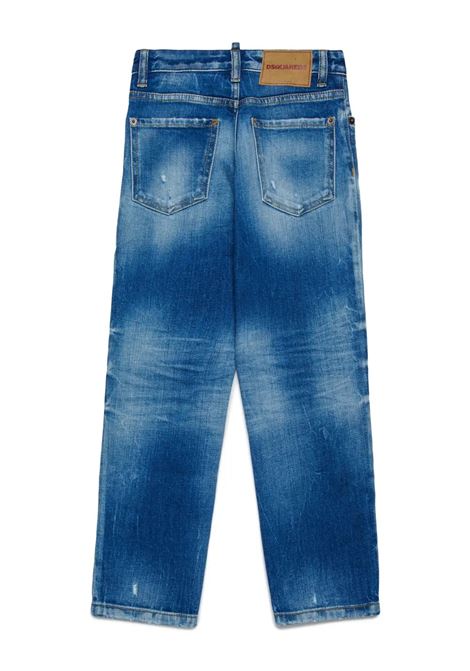 Straight Denim Jeans DSQUARED2 KIDS | DQ2241-D0ABWDQ01